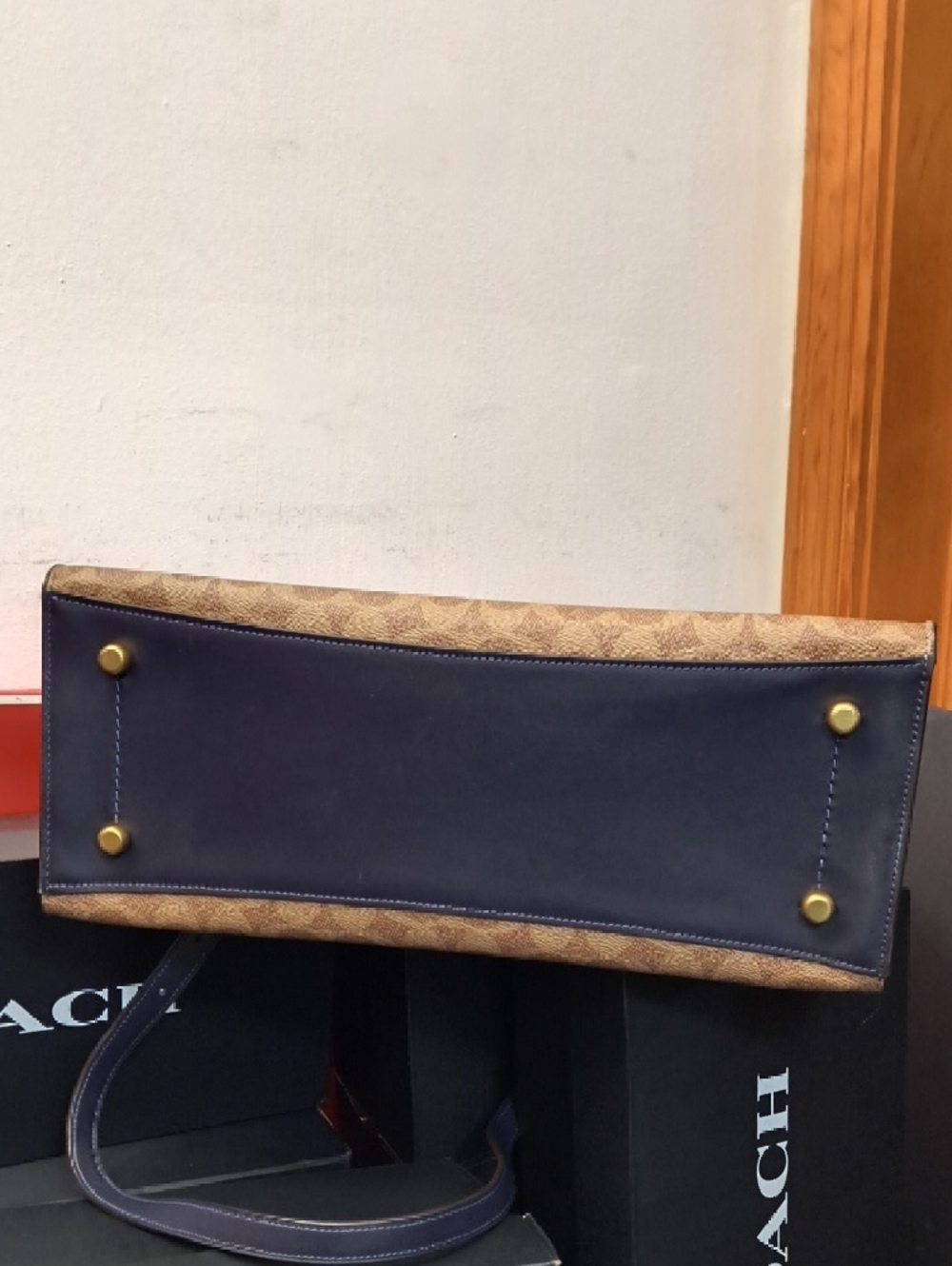 Coach Charlie Carryall In Signature Canvas No. 69481 - Picture 5 of 11